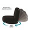 Geovanny Plush Recliner/Floor Chair With 5 Adjustable Positions